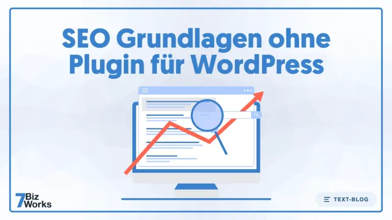 Blog Image SEO Grundlagen ohne Plugin für WordPress