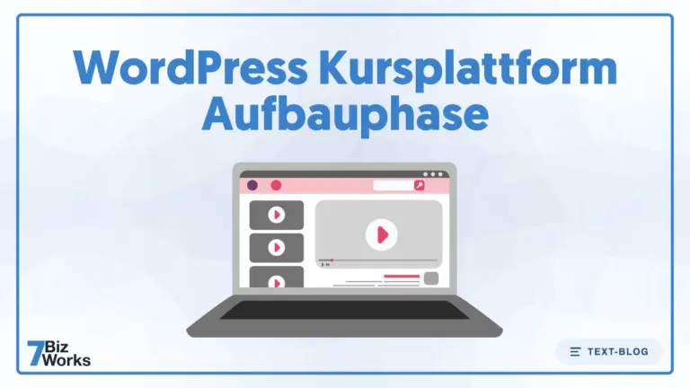 WordPress Kursplattform Aufbauphase – Blogbeitrag EPS 010