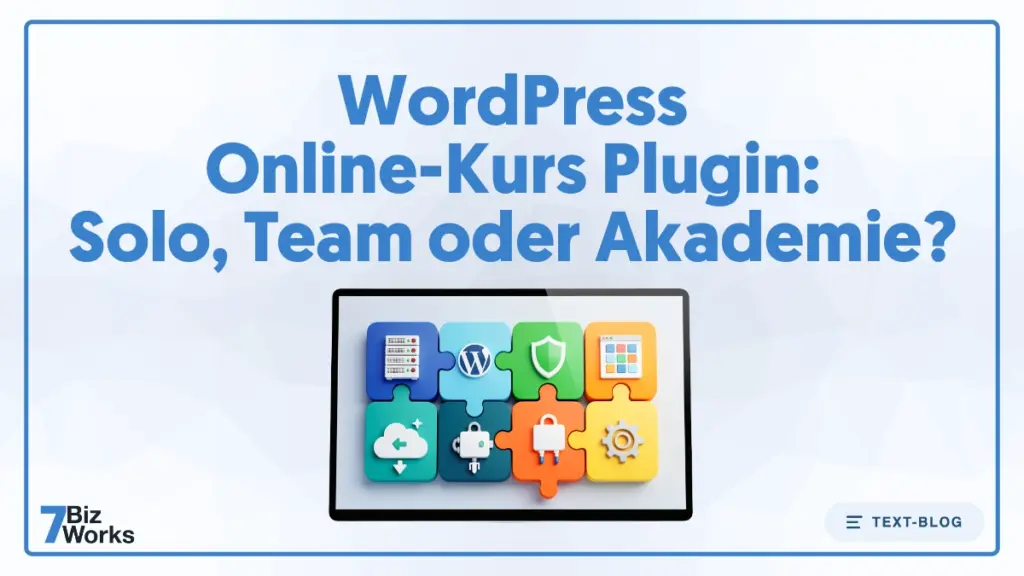 WordPress Online-Kurs Plugin als Baustein in der Kursplattform (Blog Post Image)